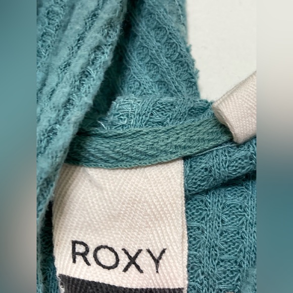 Roxy Sage Waffle Knit Hooded Pullover Sweater! - Picture 8 of 10